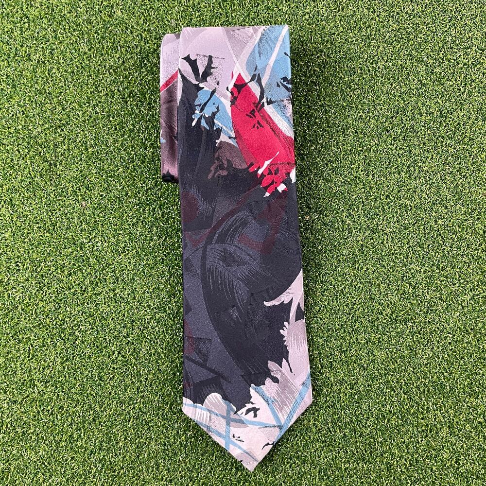 Vintage Towncraft Abstract Pattern Necktie